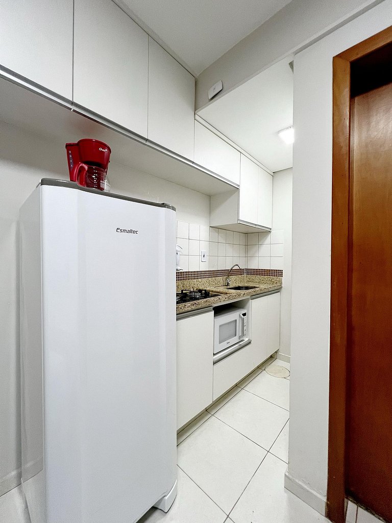 Apto 307 Carajás | Academia e cozinha em Goiânia