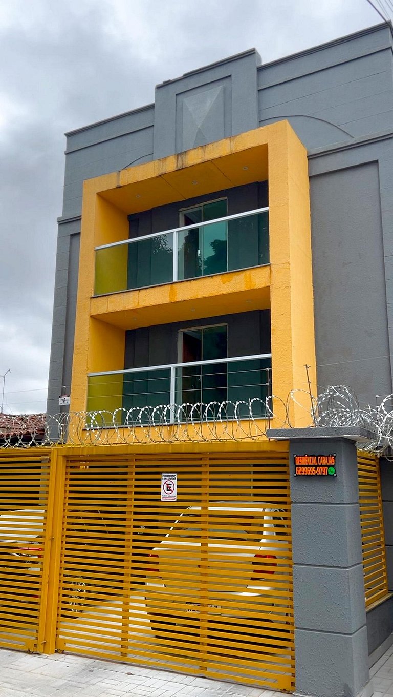 Apto 307 Carajás | Academia e cozinha em Goiânia